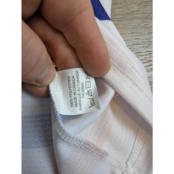 Progressive Puck Hogs Olivares #4 White Hockey Jersey with Signature - Picture 7 of 9